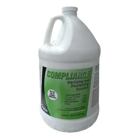 Metrex Research - Compliance - 10-2500 - Compliance Surface Disinfectant Cleaner Peroxide Based Manual Pour Liquid 1 gal. Jug Acidic Scent NonSterile