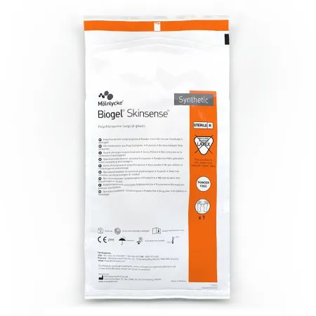 Molnlycke - Biogel Skinsense - 31460 - Surgical Glove Biogel Skinsense Size 6 Sterile Polyisoprene Standard Cuff Length Micro-Textured Straw Not Chemo Approved