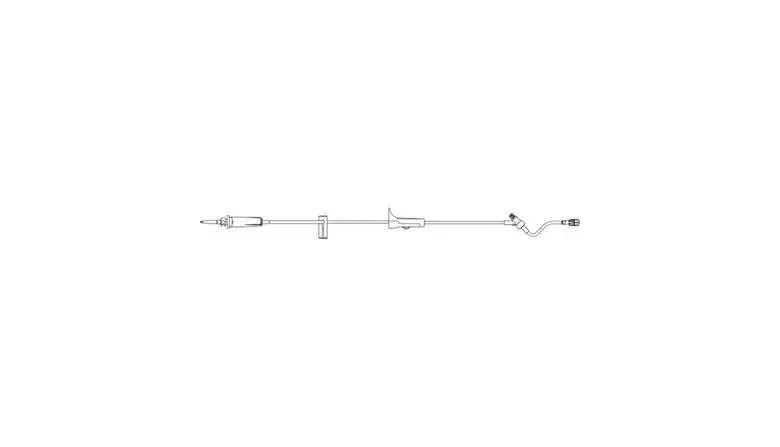 B Braun Medical - Caresite - 354201 - B. Braun  Primary IV Administration Set  Gravity 1 Port 15 Drops / mL Drip Rate Without Filter 113 Inch Tubing Solution