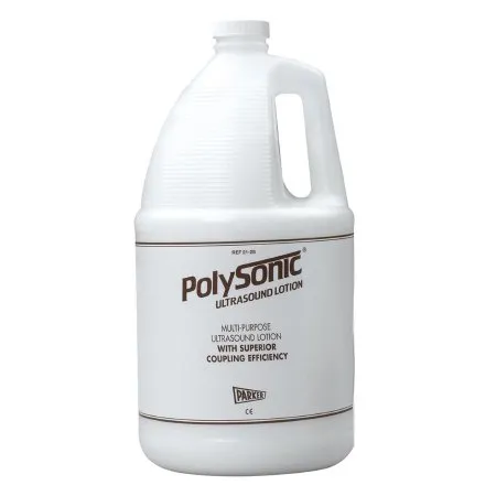 Parker Labs - 21-28 - PolysonicUltrasound Lotion Polysonic Multi Purpose 1 gal. Dispenser Bottle