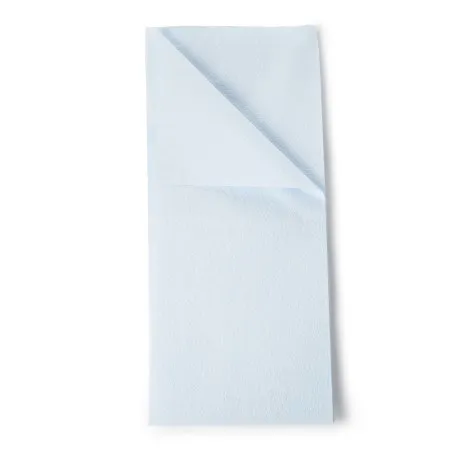 TIDI Products - Tidi Everyday - 980929 - Stretcher Sheet Tidi Everyday Flat Sheet 40 X 90 Inch Blue Tissue / Poly Disposable