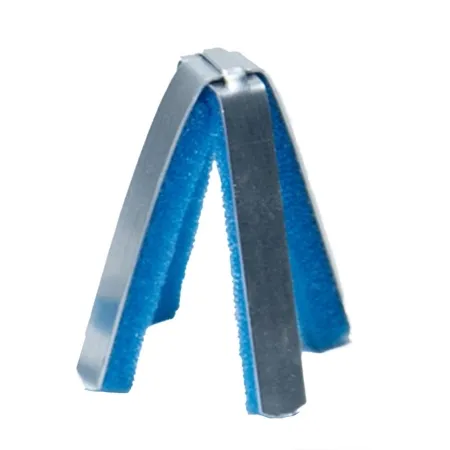 Hartmann - AlumaFoam - 67440000 -  Finger Protector Splint  Adult Large Foldable Tabs Finger Silver / White