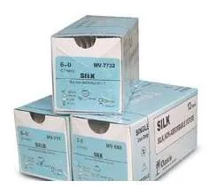 Covidien - Sofsilk - S-346 - Nonabsorbable Suture Without Needle Sofsilk Silk Braided Size 0