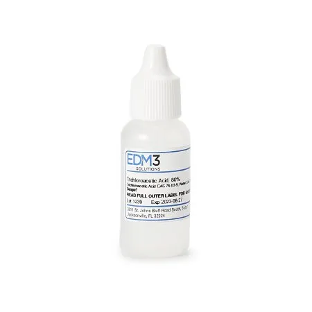 EDM 3 - 400567 - Chemistry Reagent Trichloroacetic Acid ACS Grade 80% 15 mL