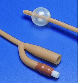 Cardinal - Dover - From: 402712 To: 403730 -  Foley Catheter  2 Way Standard Tip 5 cc Balloon 14 Fr. Silicone Elastomer Coated Latex
