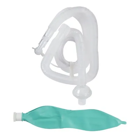 Ambu - 8754F-6133Z - Anesthesia Breathing Circuit Coaxial Tube 75 Inch Tube Dual Limb Adult 2 Liter Bag Single Patient Use