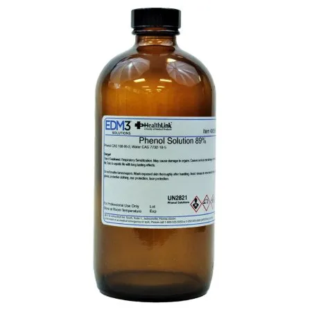 EDM 3 LLC - 400506 - Chemistry Reagent Phenol Acs Grade 89% W/v 16 Oz.