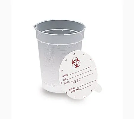 MEDEGEN MEDICAL - Vollrath - 4629 - Medegen Medical Products  Specimen Container with Pour Spout  192 mL (6.5 oz.) Without Closure NonSterile