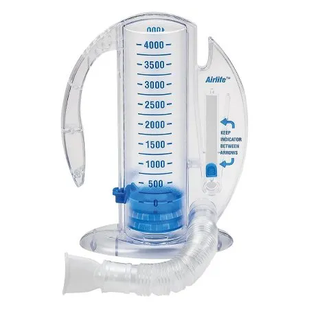 Vyaire Medical - 461711 - Spirometer, Vol Incentive 4000ml W/Valve (12/Cs) Carfus