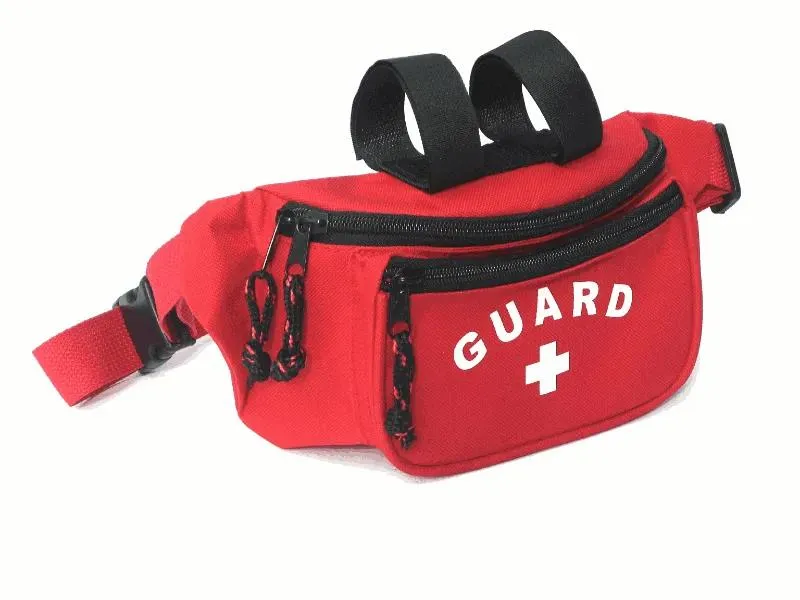 Kemp USA - 10-119-RED - Hip Pack With Loops To Hold Towel