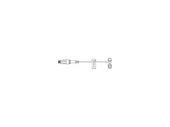B. Braun - UltraSite - 473449 - IV Extension Set UltraSite Needle-Free Port Small Bore 5-1/2 Inch Tubing Without Filter