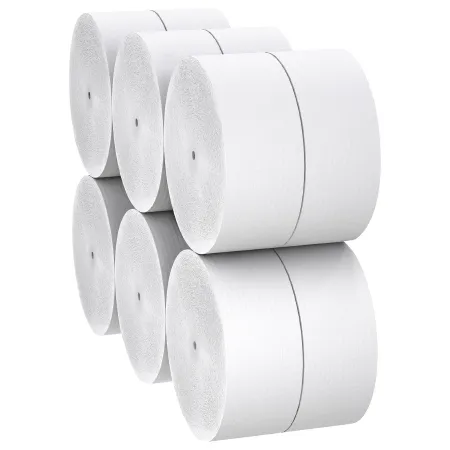 Kimberly Clark - Scott Essential Coreless JRT - 07005 - Toilet Tissue Scott Essential Coreless JRT White 1-Ply Jumbo Size Coreless Roll Continuous Sheet 3-3/4 Inch X 2300 Foot