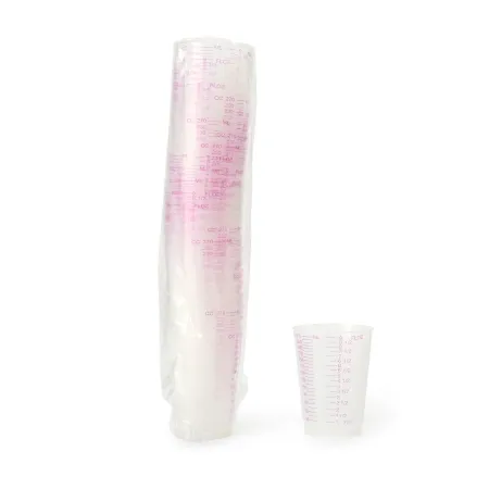 Medegen Medical - Medegen - 02068A -  Graduated Drinking Cup  9 oz. Translucent Plastic Disposable
