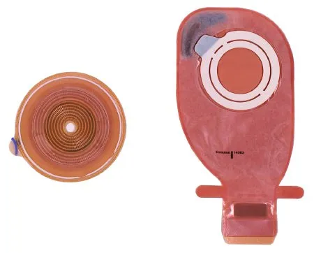 Coloplast - Assura AC Easiflex Xpro - 14305 - Ostomy Barrier Assura AC Easiflex Xpro Trim to Fit  Extended Wear Adhesive Coupling 50 mm Flange Red Code System 3/8 to 2 Inch Opening