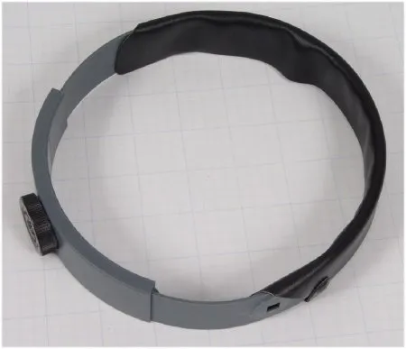 Donegan Optical - OptiVISOR - DA-H BL - Headband Repair Kit Optivisor Leather Optivisor Headband Visor