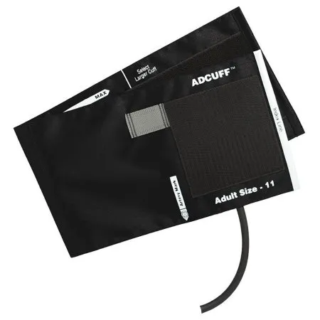 American Diagnostic - Adcuff - 845-11ABK-1 - Reusable Blood Pressure Cuff Adcuff 23 to 40 cm Arm Nylon Cuff Adult Cuff