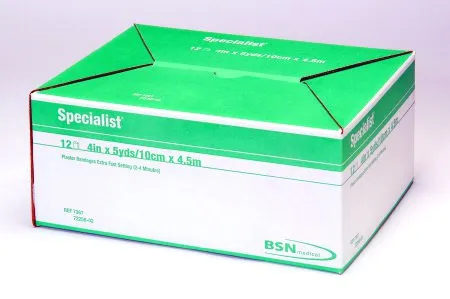 BSN Medical - Specialist - 7369 - Plaster Bandage Specialist 5 Inch X 15 Foot Plaster of Paris White