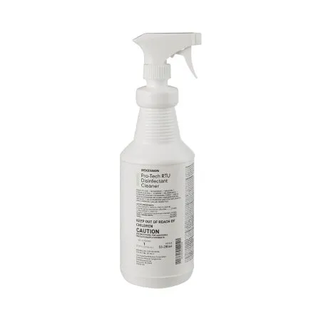 McKesson - 53-28564 - Pro Tech Pro Tech Surface Disinfectant Cleaner Quaternary Based J Fill Dispensing Systems Liquid 32 oz. Bottle Floral Scent NonSterile