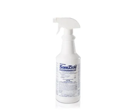 Safetec of America - SaniZide Plus - 34810 -   Surface Disinfectant Cleaner Quaternary Based Pump Spray Liquid 32 oz. Bottle Ammonia Scent NonSterile