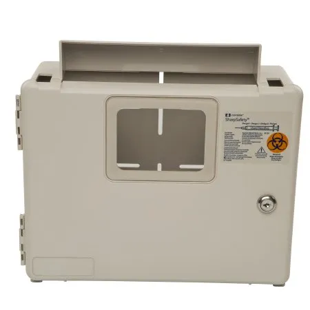 Cardinal - Kendall - 85165H -  Sharps Container Cabinet / Wall Enclosure  ABS Plastic Wall Mount Locking