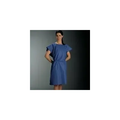 Graham Medical Products - AmpleWear - 50756 - Patient Exam Gown Amplewear 2x-large Blue Disposable