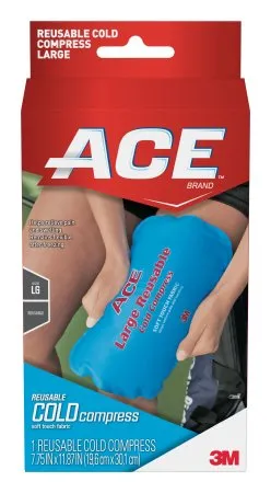 3M - 3M ACE - 207517 - Cold Pack 3M ACE General Purpose Large 7-3/4 X 11-87/100 Inch Nylon / Polyester / Gel Reusable