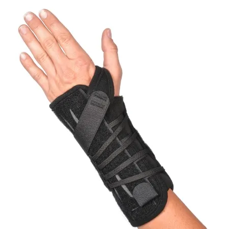 Hely & Weber - Titan Wrist - 450-Lt - Wrist Brace Titan Wrist Aluminum / Nylon Left Hand Black Regular