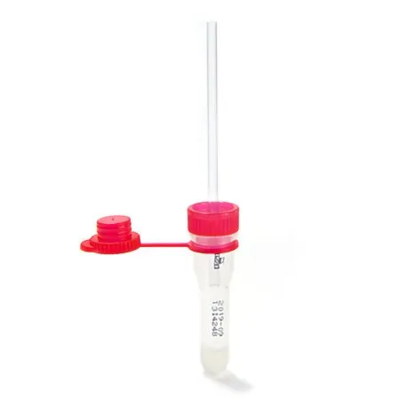 ASP Global - 077120 - SAFE T FILL Safe T Fill Capillary Blood Collection Tube Serum Tube Clot Activator / Separator Gel Additive 10.8 X 46.6 mm 200 µL Red Attached Cap Plastic Tube