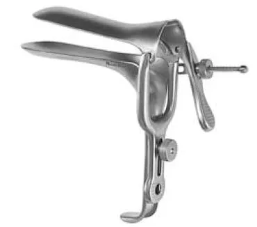 Integra Lifesciences - MeisterHand - MH30-62 - Vaginal Speculum Meisterhand Pederson Nonsterile Or Grade German Stainless Steel X-narrow Double Blade Duckbill Reusable Without Light Source Capability