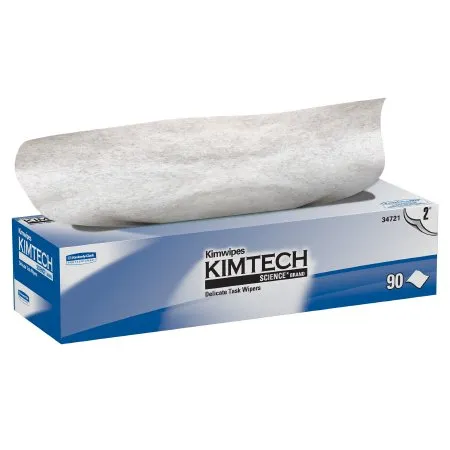Kimberly Clark - From: 34155 To: 34721  Kimtech Science KimwipesDelicate Task Wipe Kimtech Science Kimwipes Light Duty White NonSterile 1 Ply Tissue 4 2/5 X 8 2/5 Inch Disposable