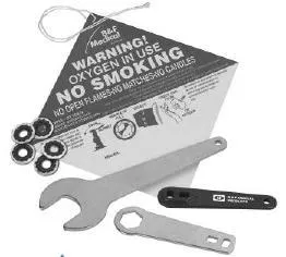 Allied Healthcare - B & F - 66079 Small Metal Wrench