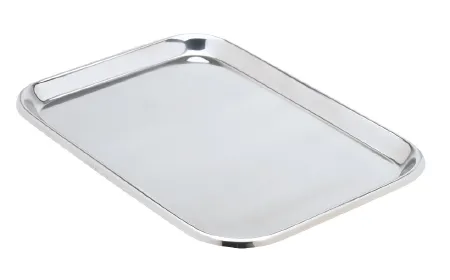 Integra Lifesciences - Miltex - 3-927 - Instrument Tray Miltex Non Perforated Mayo Stainless Steel 5/8 X 10 X 14 Inch