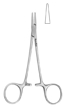 Integra Lifesciences - MeisterHand - MH8-6 - Needle Holder Meisterhand 5 Inch Length Straight, Delicate, Smooth Jaw Finger Ring Handle