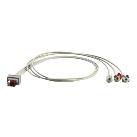 Carefusion - 545317-HEL - ECG Leadwire Set, 300 Series 3-Lead Grabber, AHA