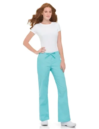 Landau Uniforms - 8335BCPPSM - Scrub Pants Small Ceil Blue Female