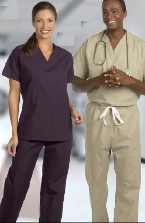 Fashion Seal Uniforms - 7711-M - Scrub Pants Reversible Medium Blueberry Unisex