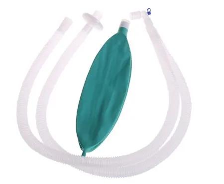 Medline - DYNJAA0011 - Medline Anesthesia Breathing Circuit Corrugated Tube 40 Inch Tube Dual Limb Adult 3 Liter Bag Single Patient Use