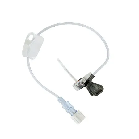 BD Becton Dickinson - MiniLoc - 0632234 -  Huber Infusion Set  22 Gauge 3/4 Inch 8 Inch Tubing Without Port
