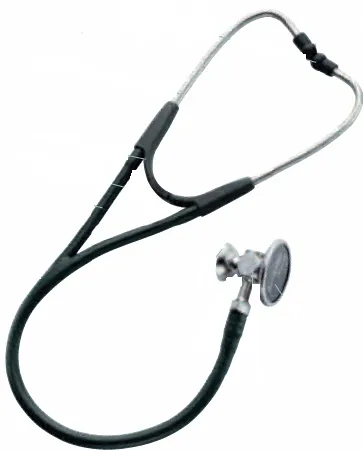 Welch Allyn - Harvey DLX - 5079-327S - Cardiology Stethoscope Harvey Dlx Blue 1-tube 17 Inch Tube Double Sided Chestpiece