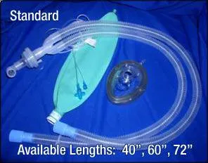 Vyaire Medical - Vital Signs - A5Z12XXX - Vital Signs Anesthesia Breathing Circuit Expandable Tube 90 Inch Tube Dual Limb Adult 3 Liter Bag Single Patient Use