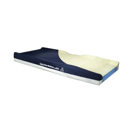 Span America - Geo-Mattress with Wings - W7535-29 - Bed Mattress Geo-Mattress with Wings Therapeutic Raised Perimeter Mattress 35 X 75 X 6 Inch  8 Inch Side