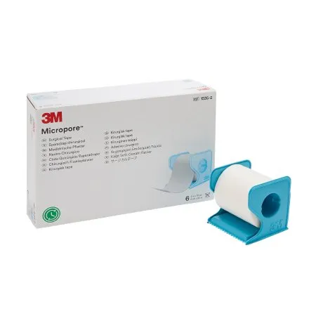 3M - 1535-2 -  MicroporeMedical Tape with Dispenser  Micropore White 2 Inch X 10 Yard Paper NonSterile