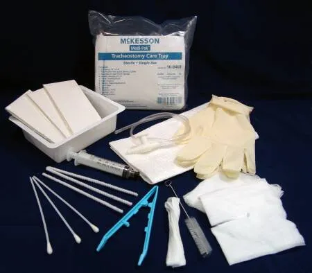 McKesson - 16-8468 - Tracheostomy Care Kit With Suction Catheter Mckesson
