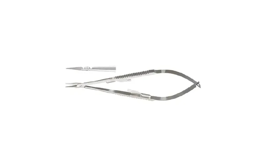Integra Lifesciences - 18-1831 - Needle Holder 5-1/2 Inch Length Straight, Extra Delicate Jaw