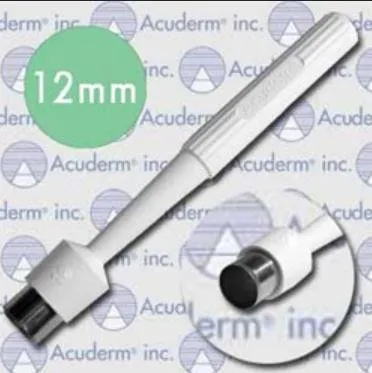 Acuderm - Acu-Punch - P1250 - Biopsy Punch Acu-punch Dermal 12 Mm Or Grade