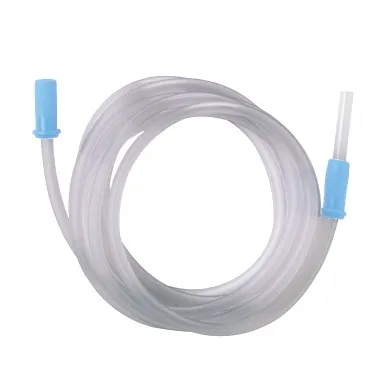 Medline - DYND50246 - Suction Connector Tubing 6 Foot Length 0.25 Inch I.D. Sterile Universal Female Connector Clear Bubble OT Surface PVC