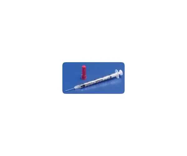 Kendall-Medtronic / Covidien - 501160 - Monoject Rigid Pack Tuberculin Syringe with Detachable Needle 25G