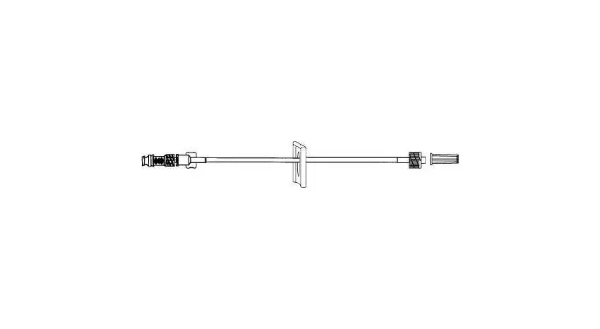Advanced Medical Systems - SS-761B - IV Extension Set Micro Bore 7 Inch Tubing