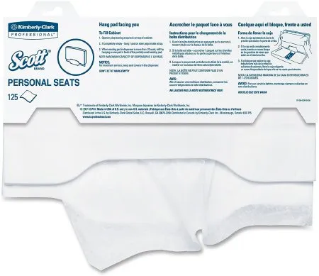 Kimberly Clark - Scott Personal Seats - 07410 -  Toilet Seat Cover  15 X 18 Inch