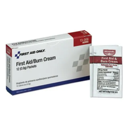 Physicianscare By First Aid Only - Fao-13006 - First Aid Kit Refill Burn Cream Packets, 0.1 G Packet, 12/Box